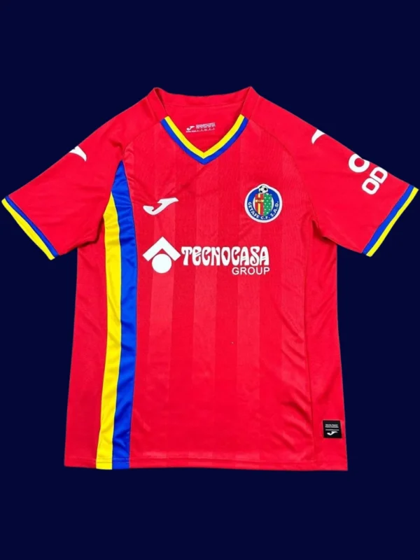 Getafe Away Jersey 2526 Fans Version1 - kfcool.com Getafe Away Jersey 25/26 Fans Version front view with away styling and crest.