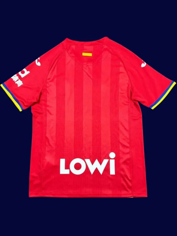 Getafe Away Jersey 2526 Fans Version2 - kfcool.com Getafe Away Jersey 25/26 Fans Version back with printed number area.