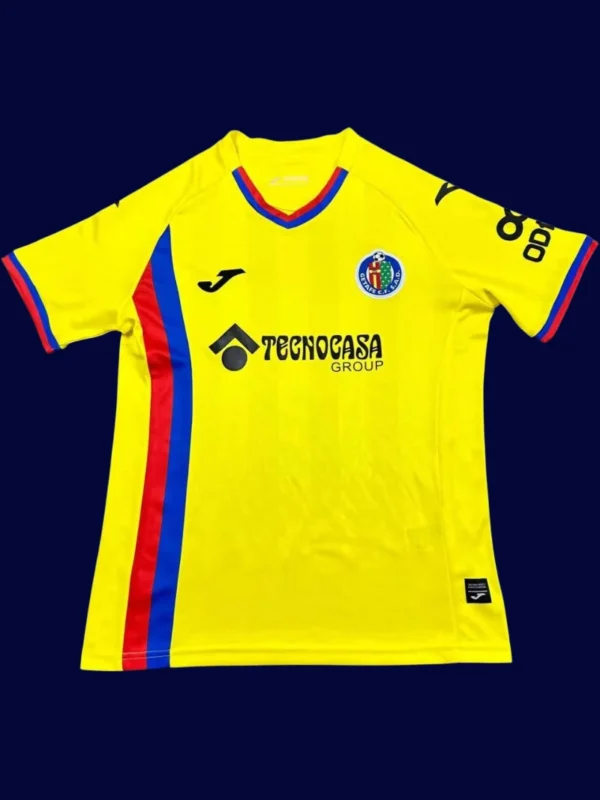 Getafe Third Jersey 2526 Fans Version1 - kfcool.com Getafe Third Jersey 25/26 Fans Version front with alternate colors and team badge.