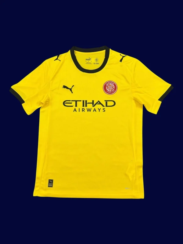 Girona Away Jersey 25/26 Fans Version front with away colors and badge.