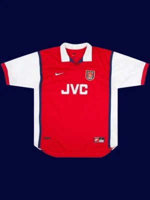 Henry #14 Arsenal Home Red Retro Jersey 98/99