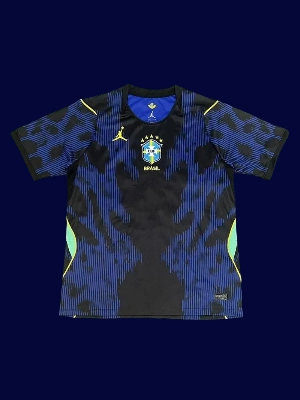 Brazil Home Blue Jersey 26/27 Fans Version