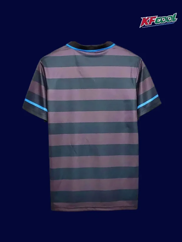 Inter Milan 1997 98 away classic retro jersey back with simple vintage rear panel