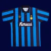 Inter Milan 1992 93 home classic retro jersey front with early 90s stripe design