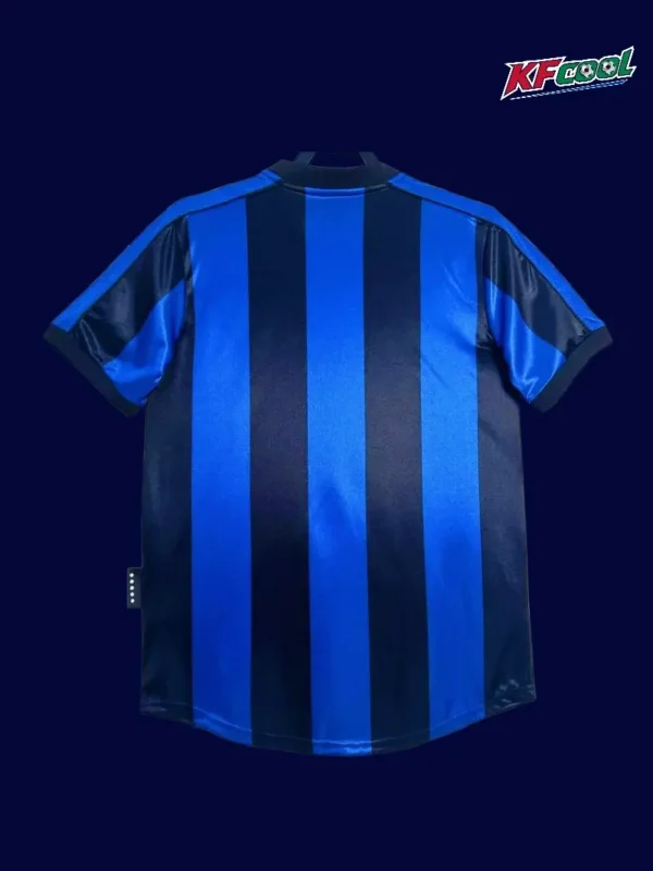 Inter Milan 1999 00 home classic retro jersey back with clean vintage rear