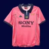 Juventus Away Classic Retro Jersey 199798A - KFCool – Football Jerseys & Soccer Kits Store Juventus 1997 98 away classic retro jersey front with classic away styling