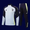 Juventus Grey Black Polo Tracksuit 2526 Fans Version1 - kfcool.com Juventus grey black polo tracksuit 25/26 fans version front sporty design