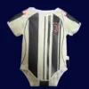 Juventus 25 26 home baby suit front infant crawl bodysuit with club crest