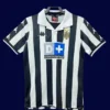 Juventus 1999 00 home classic retro jersey front with bold stripe identity