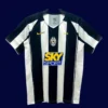 Juventus 2004 05 home classic retro jersey front with era accurate stripes