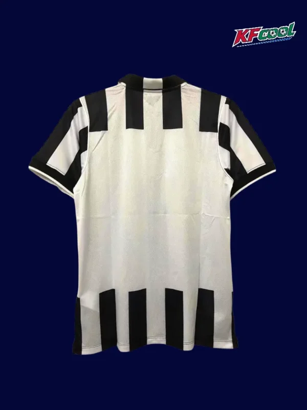 Juventus 2014 15 home classic retro jersey back with plain rear panel