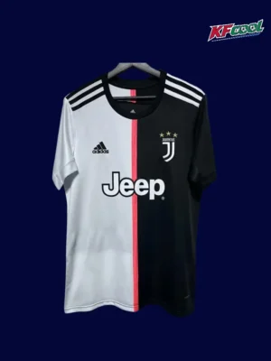 Juventus Home Classic Retro Jersey 201920A Juventus 2019 20 home classic retro jersey front with black white heritage styling