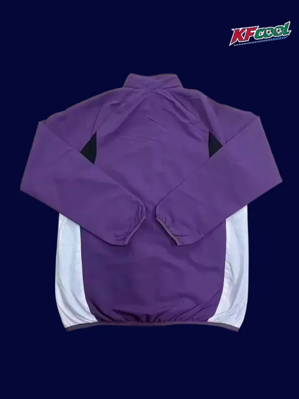Juventus 25/26 purple windbreaker fans version back design sporty fit