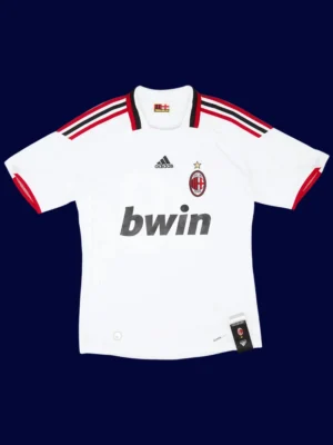 Kaka #22 AC Milan Away White Retro Jersey 09/10