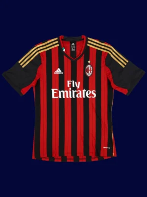 Kaka #22 AC Milan Home Retro Jersey 13/14