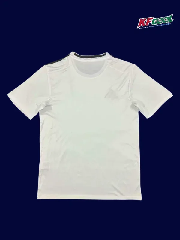 Korsou away white jersey 26/27 fans back with logo detail