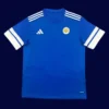 Korsou home blue jersey 26/27 fans front — breathable material