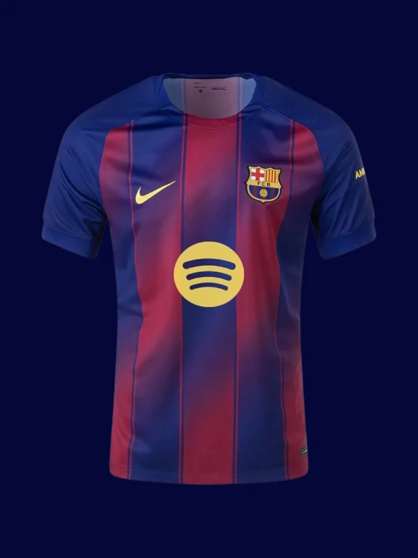 Lamine Yamal 10 Barcelona Home Jersey 2526 Kopa Trophy Edition1 - KFCool – Football Jerseys & Soccer Kits Store Lamine Yamal Barcelona home jersey front 25/26 Kopa Trophy Edition, high-quality breathable fan gear.