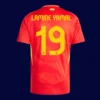 Lamine Yamal #19 Spain Home Jersey 2024B - kfcool.com