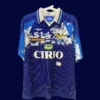 Lazio away classic retro jersey 1996/97 front vintage football shirt