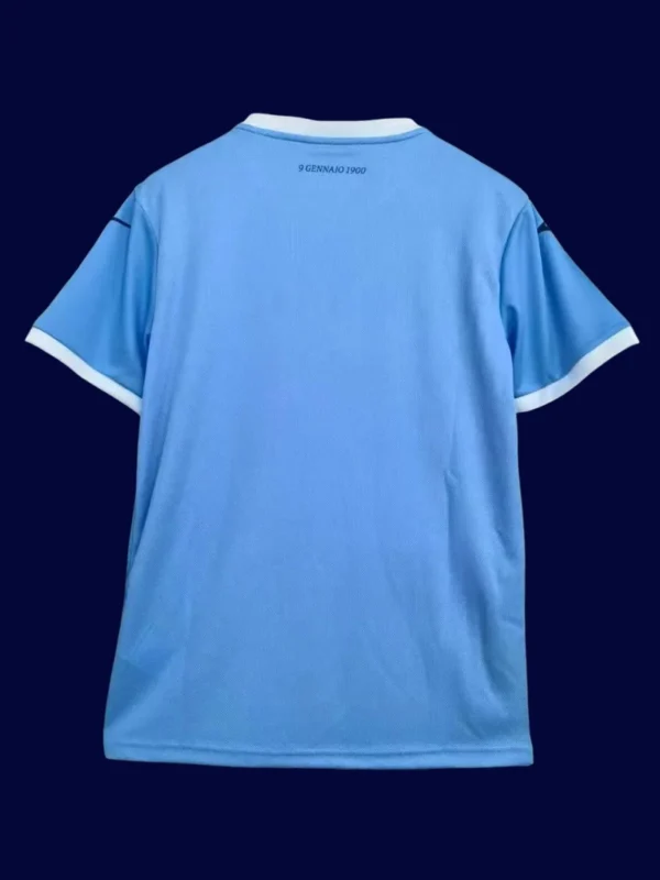 Lazio Home Jersey 2526 Fans Version2 - kfcool.com Lazio Home Jersey 25/26 Fans Version back with printed number panel.