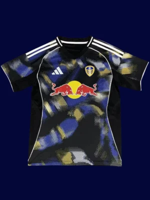 Leeds United Third Jersey 2526 Fans Version1 Leeds United Third Jersey 25/26 Fans Version front showing alternate third kit design and crest.