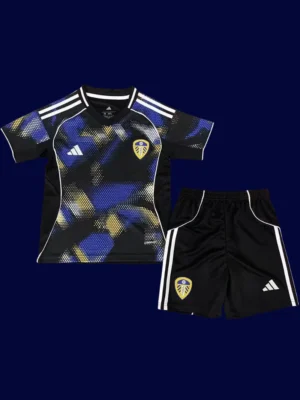 Leeds United Third Kids kits 25/26