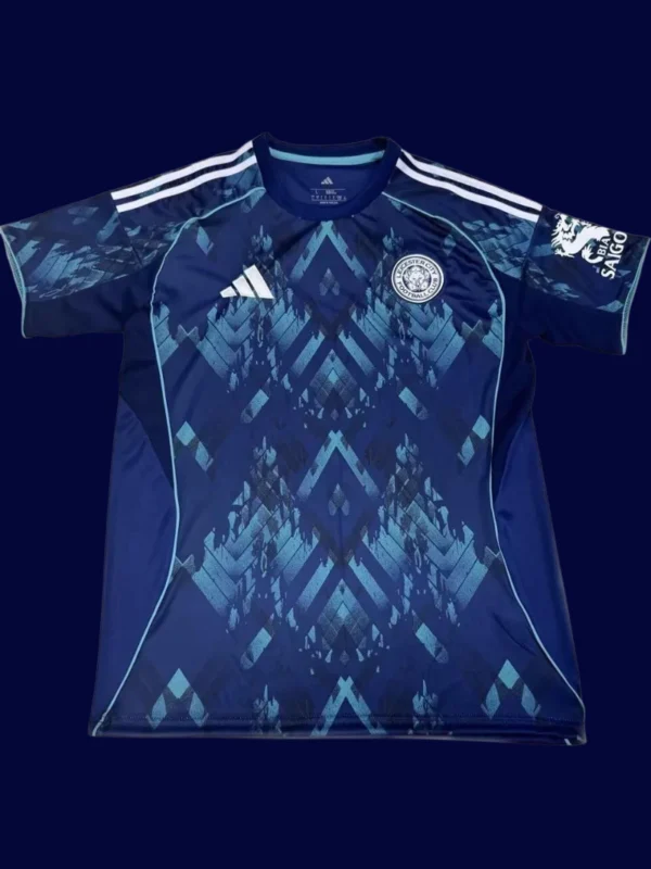 Leicester City Away Jersey 25/26 Fans Version front with away colors and badge.