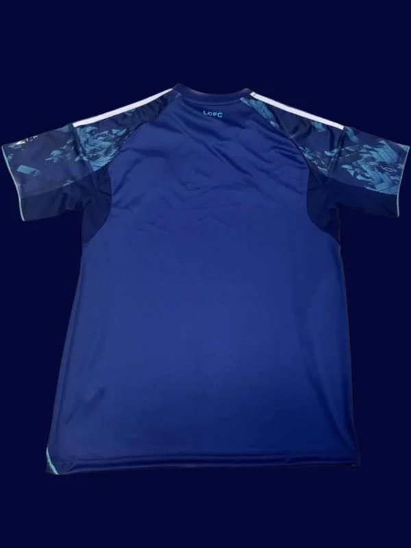 Leicester City Away Jersey 25/26 Fans Version back with printed number area.