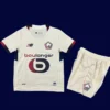 Lille Away Kids kits 25/26 front lightweight breathable junior football shirt