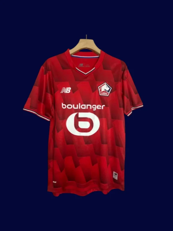 Lille Home Jersey 25/26 Fans Version front collectible high‑quality football top