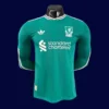 Liverpool Third Green Long Sleeve 25/26 Player Version Front