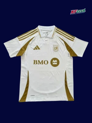 Los Angeles away jersey 25/26 fans version front black white red design