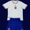 Lyon 75Th Anniversary Kids kits 25/26 front lightweight breathable youth football shirt