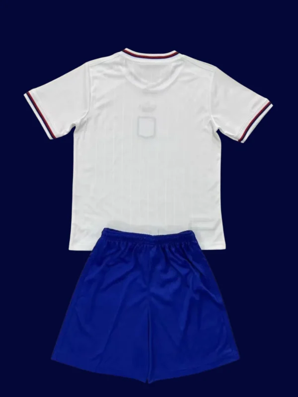 Lyon 75Th Anniversary Kids kits 25/26 back custom number