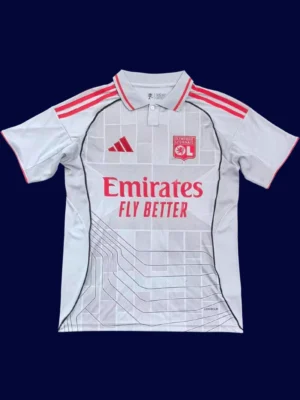 Lyon Third Jersey 2526 Fans Version1 Lyon Third Jersey 25/26 Fans Version front retro breathable high‑quality shirt
