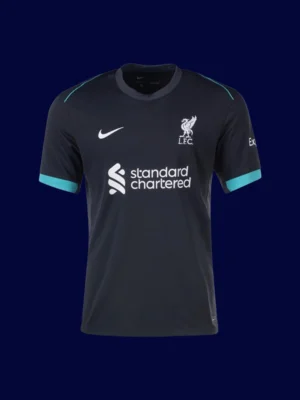 M.Salah #11 Liverpool Away Black Jersey 24/25