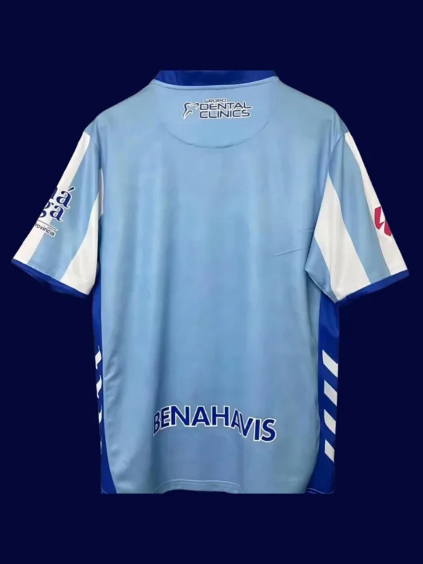 Malaga Bilbao Home Jersey 25/26 Fans Version back with printed number space and sponsor.