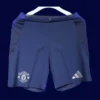front view of Manchester United away shorts/pants player-version (24/25) in classic cut.