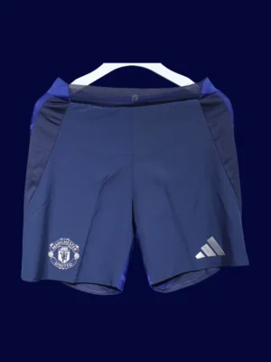 Manchester United Away Shorts Pants 2425 Player1 front view of Manchester United away shorts/pants player-version (24/25) in classic cut.