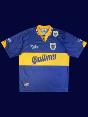 Maradona #10 Boca Home Blue Retro Shirt 95/96