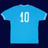 Maradona 10 Napoli Home Blue Retro Shirt 8485B - kfcool.com Maradona Napoli home blue retro shirt back 84/85 with #10, high-quality breathable design.