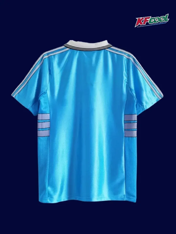 Marseille away classic retro jersey 1998/99 back view