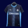 Marseille Away Jersey 25/26 Fans Version front high‑quality breathable lightweight football shirt
