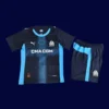 Marseille Away Kids kits 2526A - kfcool.com Marseille Away Kids kits 25/26 front lightweight breathable junior football shirt