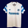 Marseille home classic retro jersey 1990 front view