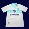 Marseille home classic retro jersey 1996/97 front vintage white blue design