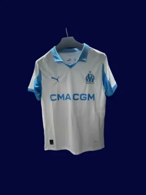 Marseille Home Jersey 25/26 Fans Version front collectible high‑quality football top