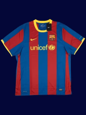 Messi #10 Barcelona Home Retro Jersey 10/11