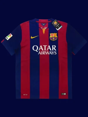 Messi #10 Barcelona Home Retro Jersey 14/15